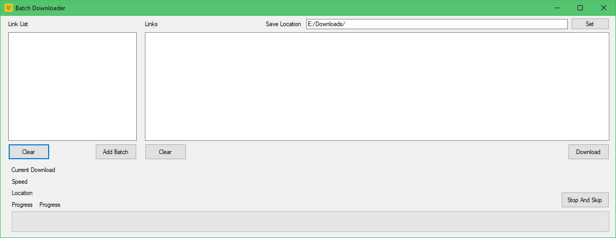 Windows Download Manager Preview